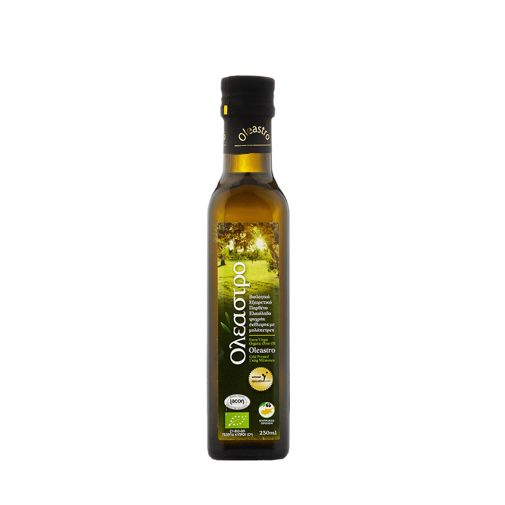 Oleastro Organic Extra Virgin Olive Oil - bottles