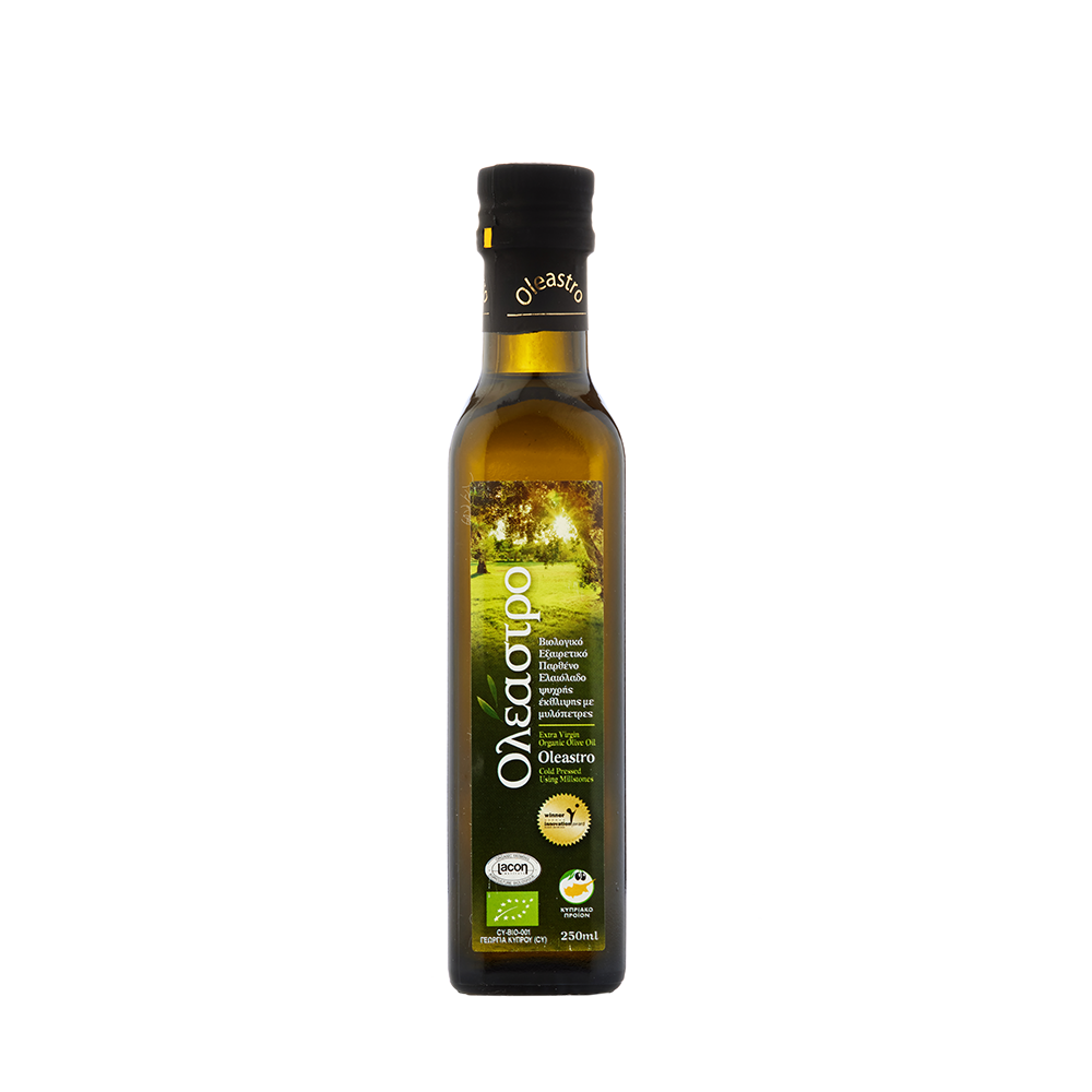 Oleastro Organic Extra Virgin Olive Oil - bottles