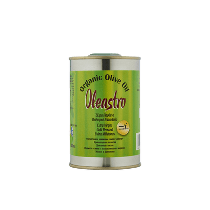 250ml Tin Can OF EXTRA VIRGIN ORGANIC OLIVE OIL - KIVEMA