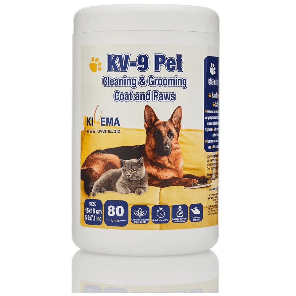 Dog Grooming Cleaning Wipes - KIVEMA